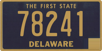 DE license plate 78241