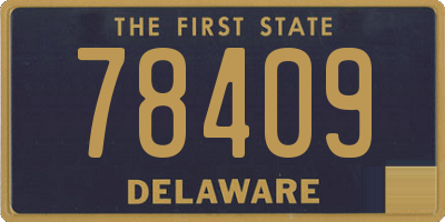 DE license plate 78409