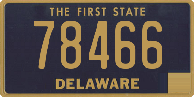 DE license plate 78466