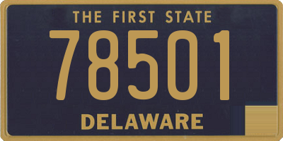 DE license plate 78501