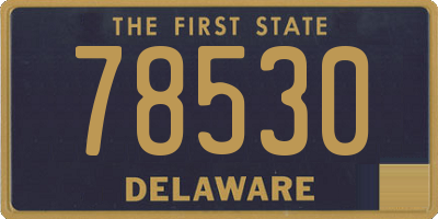 DE license plate 78530