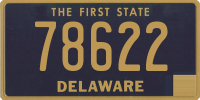 DE license plate 78622