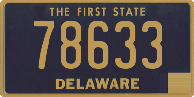 DE license plate 78633