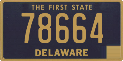 DE license plate 78664