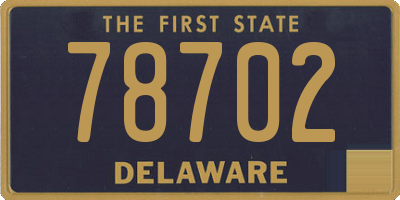 DE license plate 78702