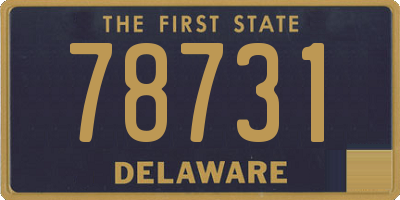 DE license plate 78731