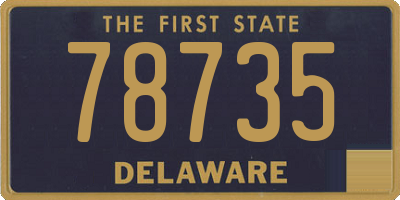 DE license plate 78735