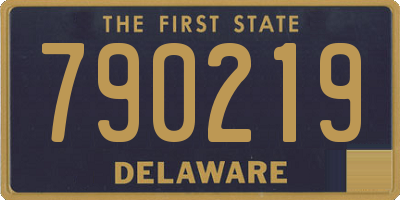 DE license plate 790219