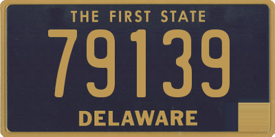 DE license plate 79139