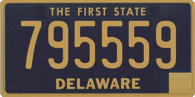 DE license plate 795559