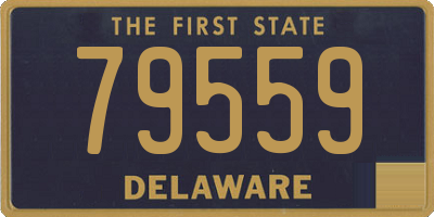 DE license plate 79559