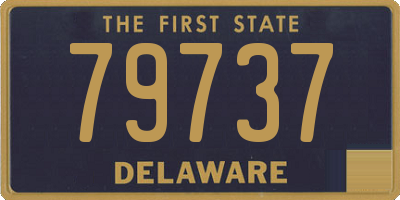 DE license plate 79737