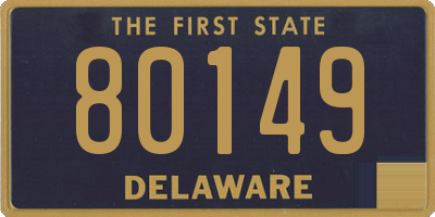 DE license plate 80149