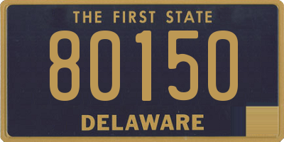 DE license plate 80150