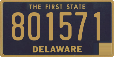 DE license plate 801571