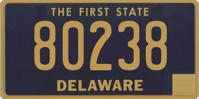 DE license plate 80238