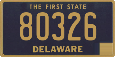 DE license plate 80326