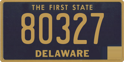 DE license plate 80327