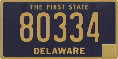 DE license plate 80334