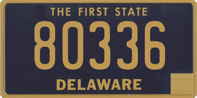 DE license plate 80336