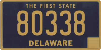 DE license plate 80338