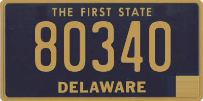 DE license plate 80340