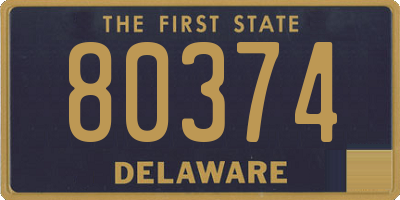 DE license plate 80374