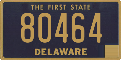 DE license plate 80464