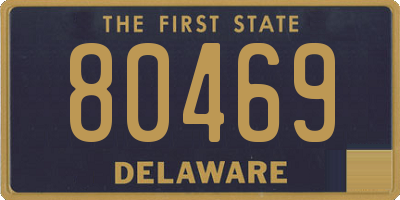 DE license plate 80469