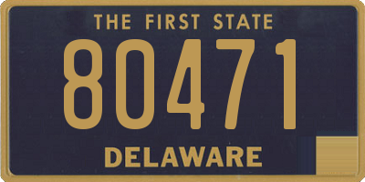 DE license plate 80471
