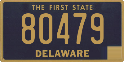 DE license plate 80479