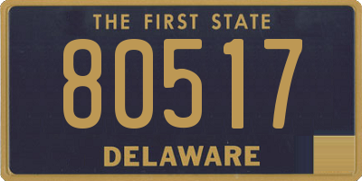DE license plate 80517
