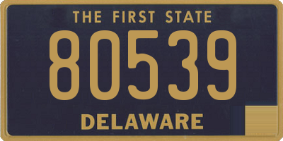 DE license plate 80539