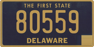 DE license plate 80559