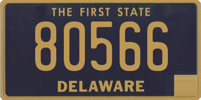 DE license plate 80566