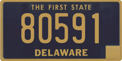 DE license plate 80591