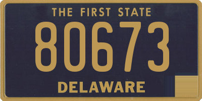 DE license plate 80673