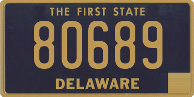 DE license plate 80689