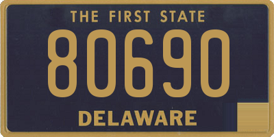 DE license plate 80690
