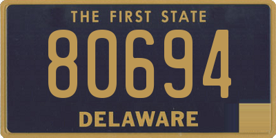 DE license plate 80694
