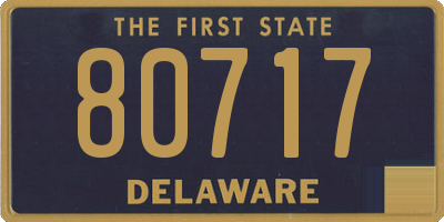 DE license plate 80717