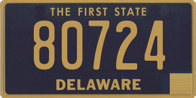 DE license plate 80724