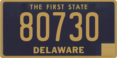 DE license plate 80730