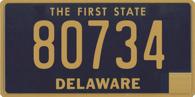 DE license plate 80734