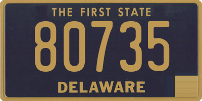 DE license plate 80735