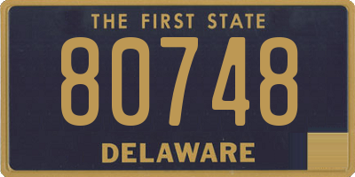 DE license plate 80748