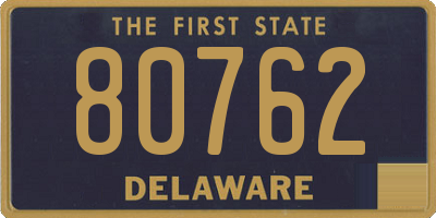 DE license plate 80762