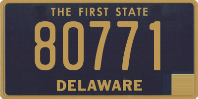 DE license plate 80771