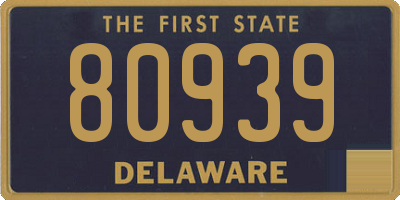 DE license plate 80939