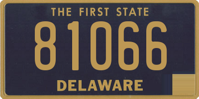 DE license plate 81066